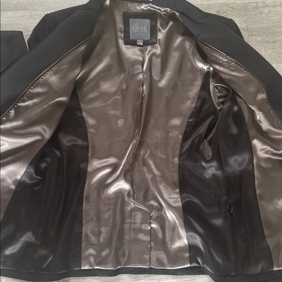 LUXE by The Limited Women’s Black Blazer – Size 6 (New Without Tags) - Picture 7 of 9